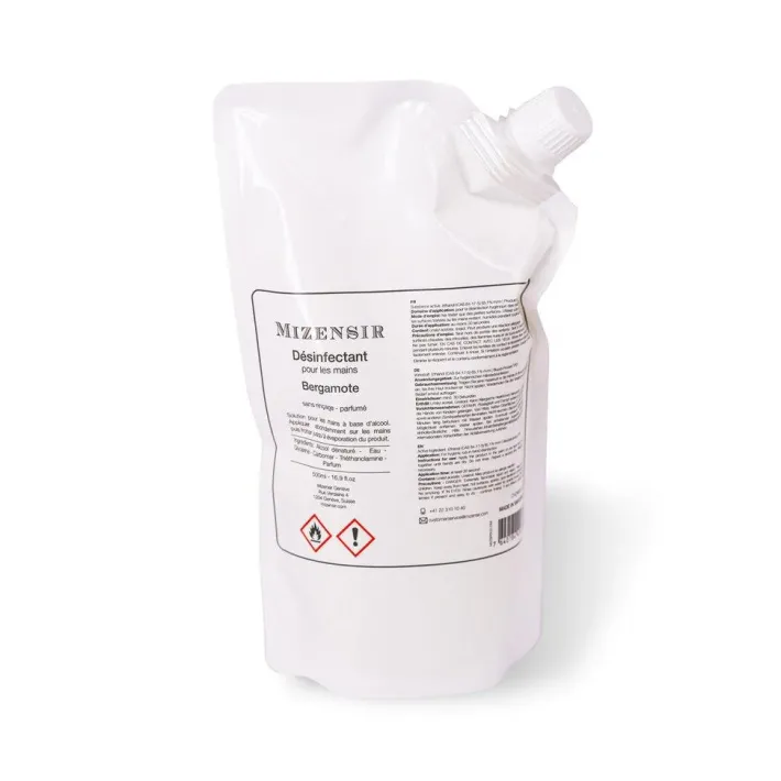 Désinfectants Parfumés^Mizensir Parfums Bergamote | Hand sanitizer refill