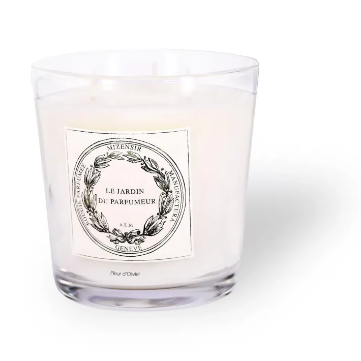 Grandes Bougies Parfumées^Mizensir Parfums Fleur d'Olivier | Large scented candle
