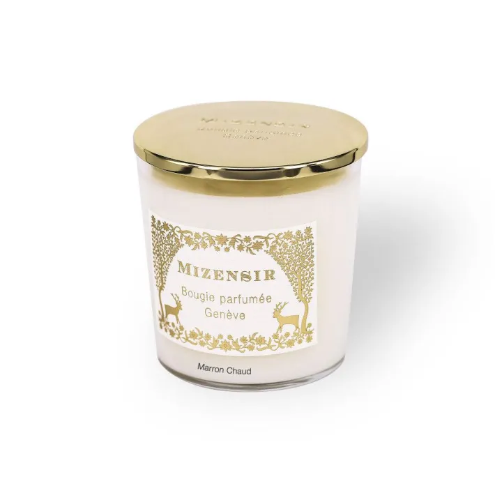 Bougies Parfumées^Mizensir Parfums Marron Chaud | Scented candle