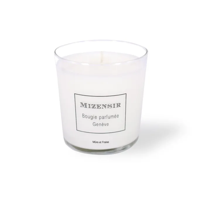 Bougies Parfumées^Mizensir Parfums Mûre et Fraise | Scented candle