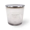 Grandes Bougies Parfumées^Mizensir Parfums Rose Blanche | Large scented candle