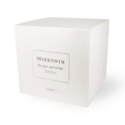 Grandes Bougies Parfumées^Mizensir Parfums Rose Blanche | Large scented candle