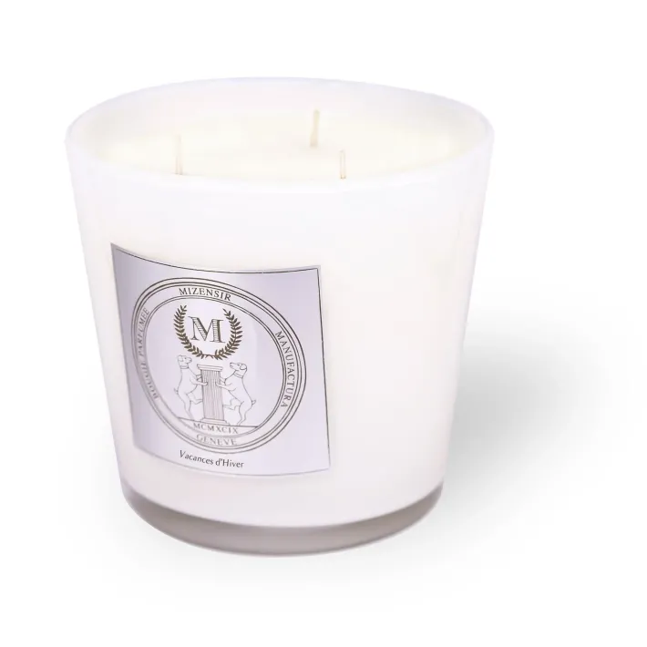 Grandes Bougies Parfumées^Mizensir Parfums Vacances d'Hiver | Large scented candle
